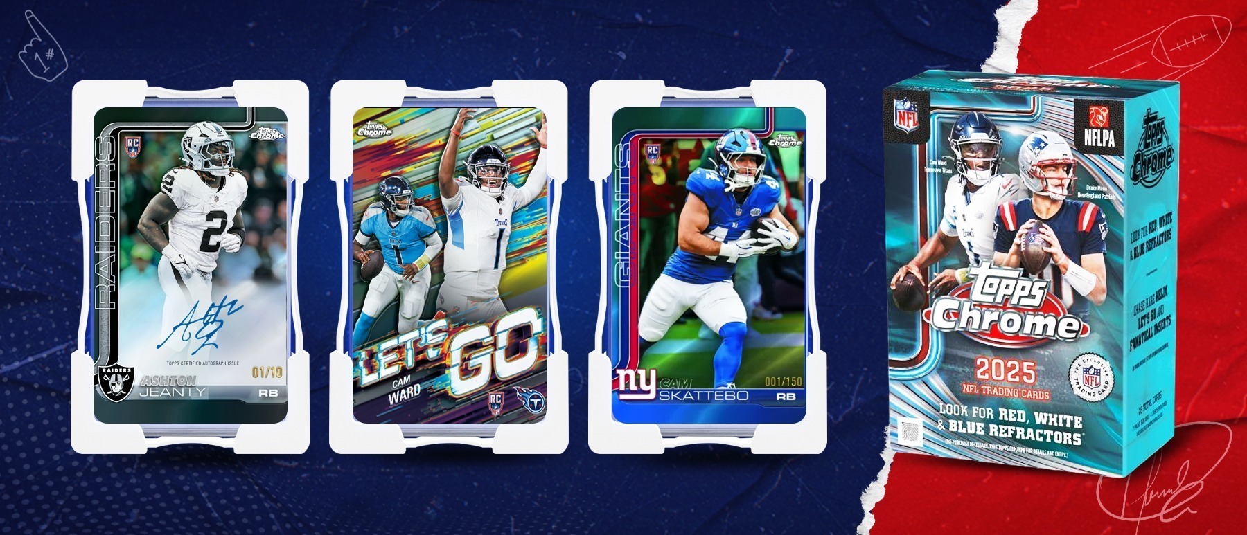 2025 Topps Chrome Football Checklist, Review, & Opinions