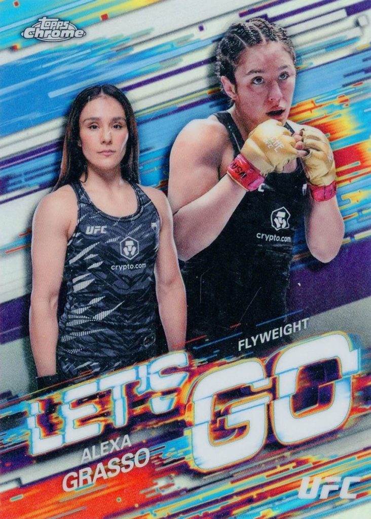 Alexa Grasso Let's Go 2026 Topps Chrome UFC