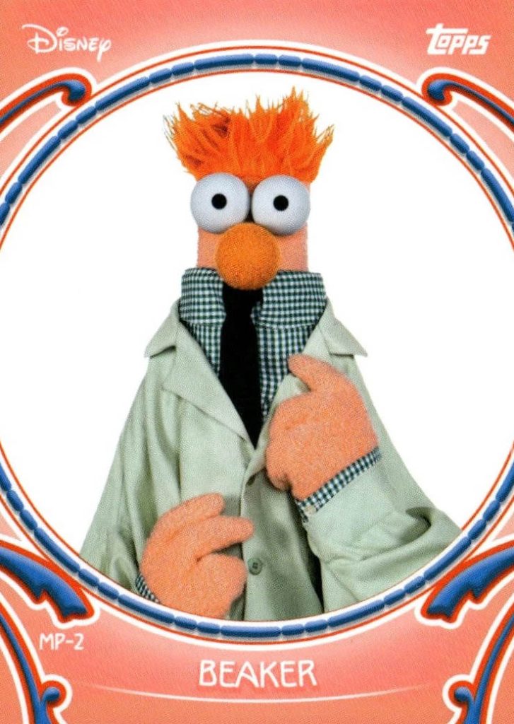 Beaker The Muppets Puzzle 2026 Topps Disney Neon