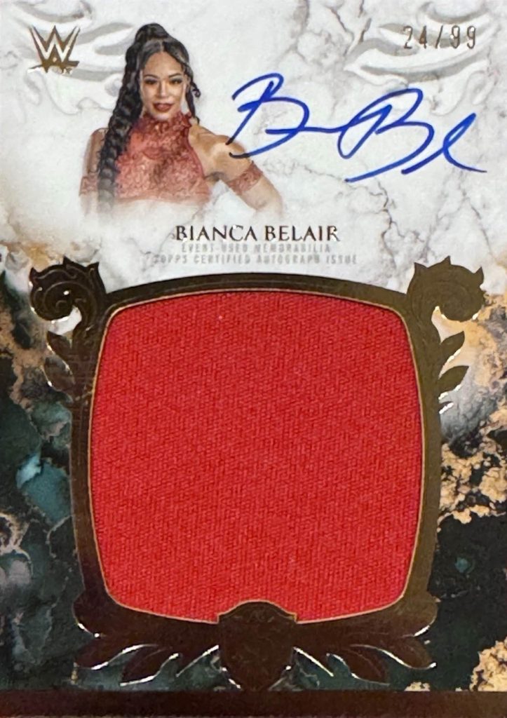 Bianca Belair Royalty Relic Autographs 2025 Topps Royalty WWE