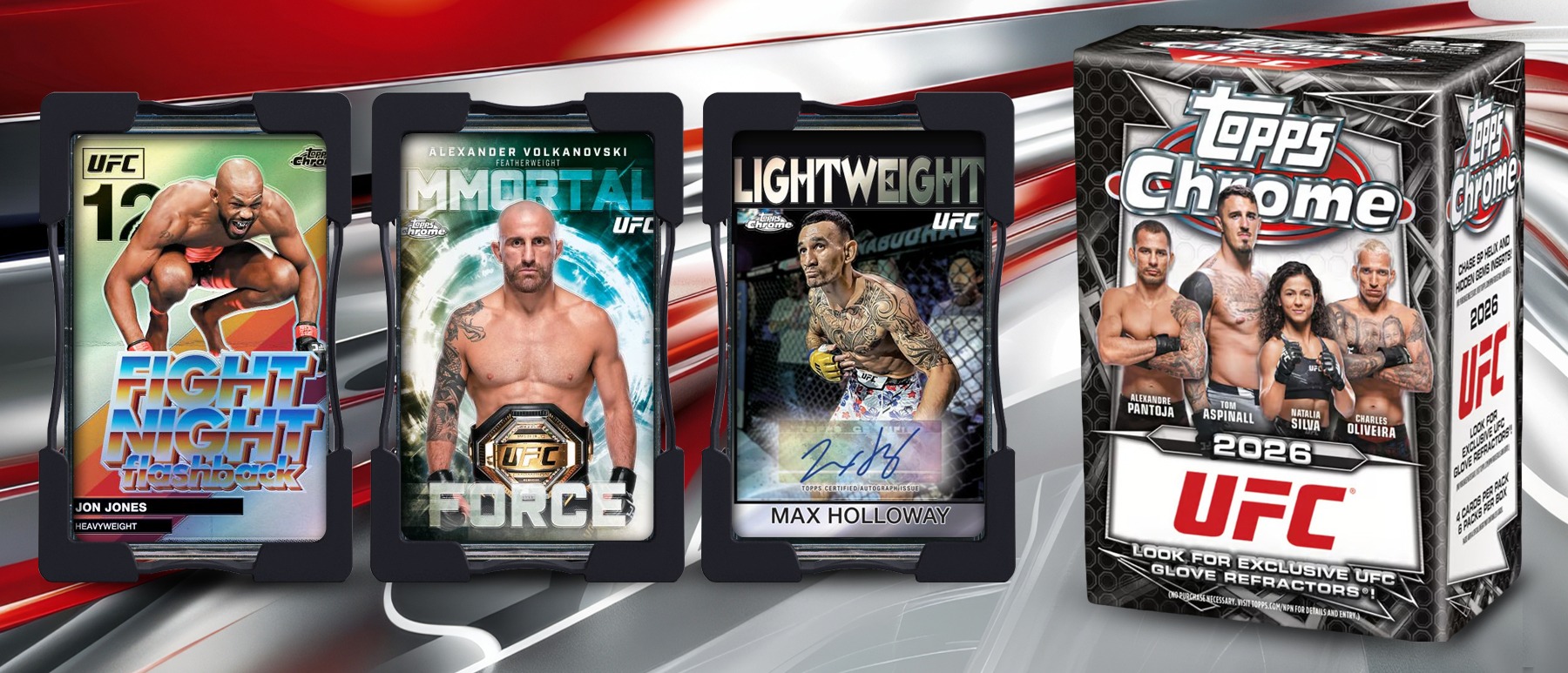 2026 Topps Chrome UFC Checklist,  Review, & Opinions