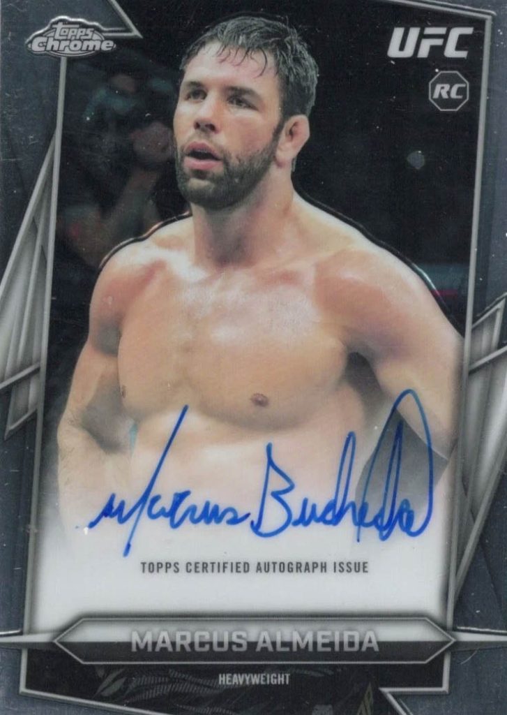 Marcus Almeida Base Card Autograph 2026 Topps Chrome UFC