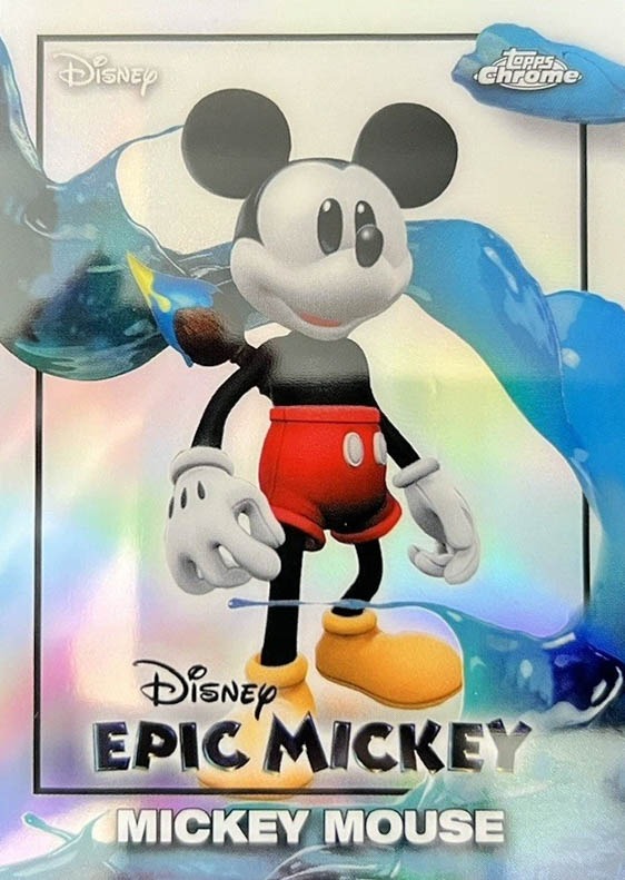 Mickey Mouse Epic Mickey 2026 Topps Disney Neon