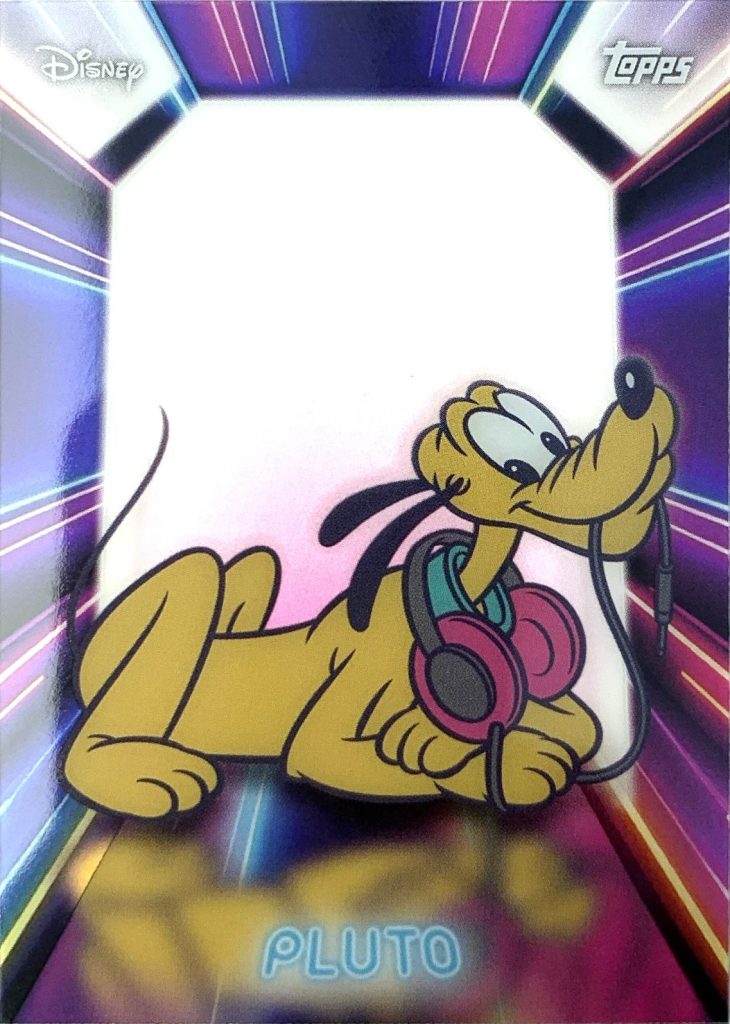 Pluto Illuminated Neon Lights 2026 Topps Disney Neon