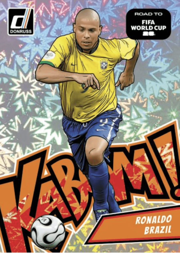 Ronaldo Kaboom 2025-26 Panini Donruss Road to FIFA World Cup