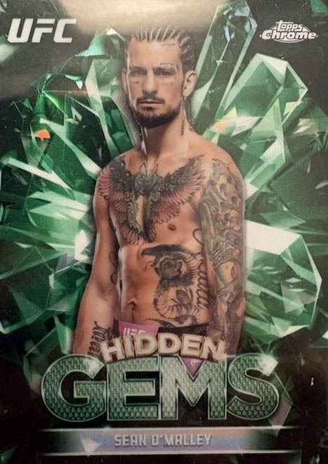 Sean O'Malley Hidden Gems 2026 Topps Chrome UFC