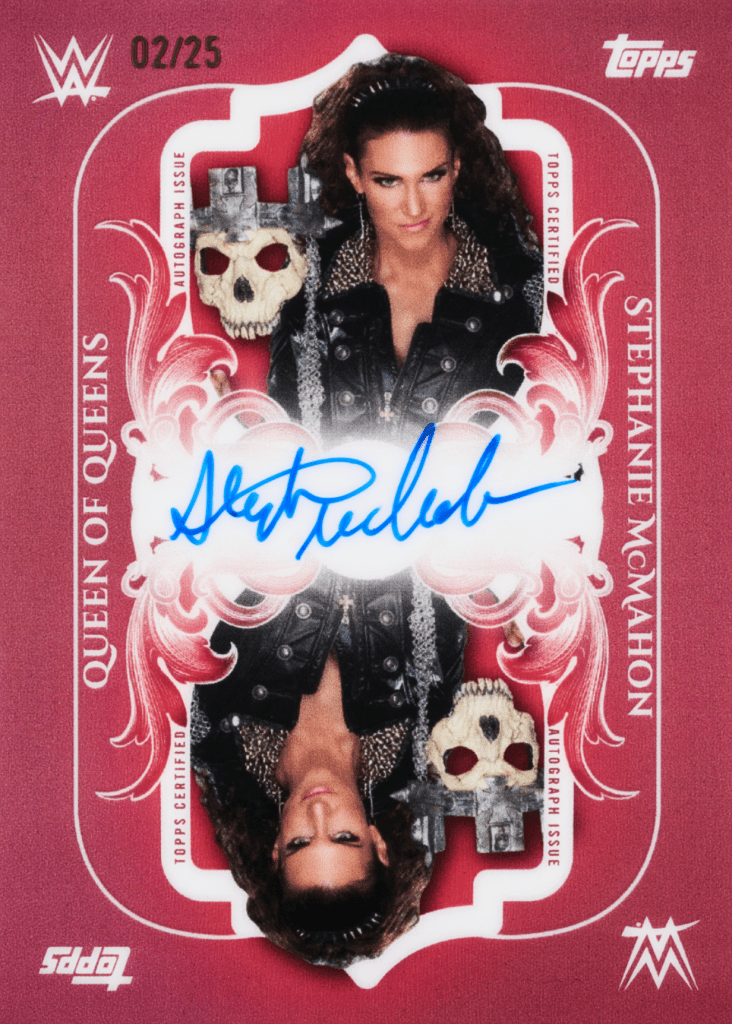 Stephanie McMahon Queen of Queens 2025 Topps Royalty WWE