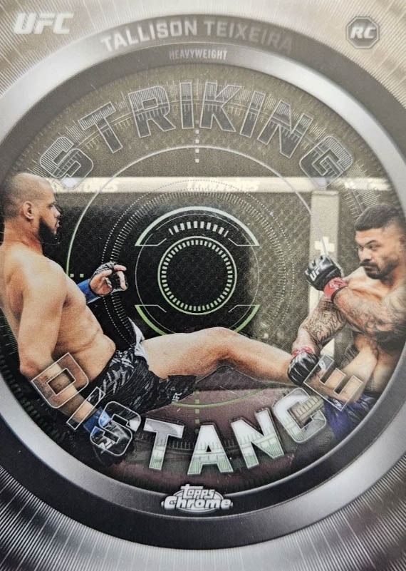 Tallison Teixeira Striking Distance 2026 Topps Chrome UFC