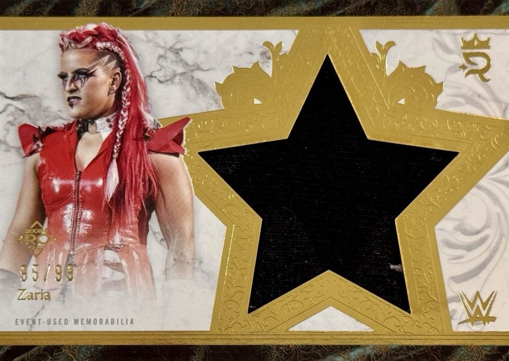 Zaria Star Relics 2025 Topps Royalty WWE