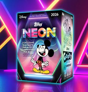 2026 Topps Disney Neon Checklist, Odds, & Review