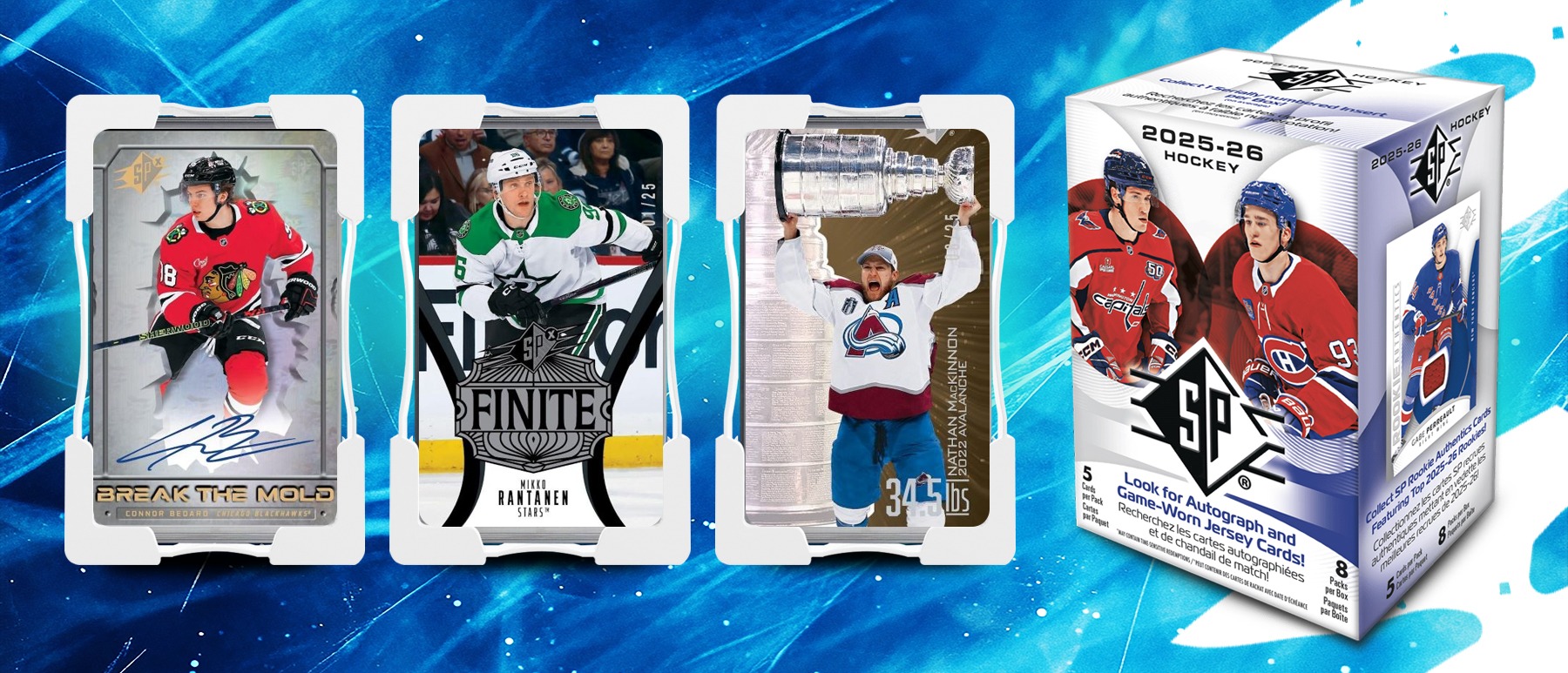 2025-26 Upper Deck SP Hockey Checklist, Review, & Opinions
